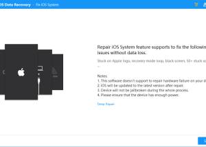 UltFone iOS Data Recovery Mac screenshot