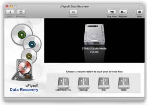 uMacsoft Data Recovery for Mac screenshot