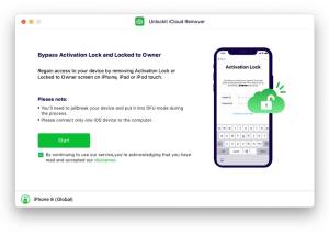 software - Unlockit iCloud Remover for Mac 2.0.0 screenshot