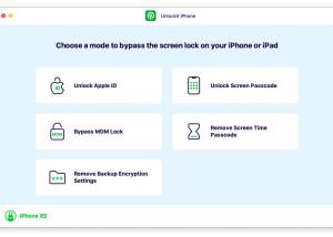 Unlockit iPhone for Mac screenshot