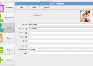 software - Veterinary Software for Mac 3.1 screenshot