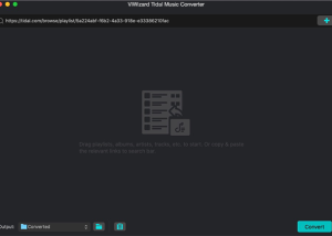 ViWizard Tidal Music Converter for Mac screenshot