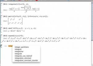 software - wxMaxima for Mac OS X 19.01.2 screenshot