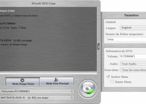 Xilisoft Copie DVD pour Mac screenshot