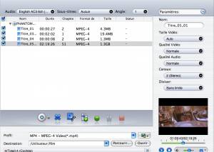 software - Xilisoft DVD en MP4 Convertisseur Mac 5.0.39.0204 screenshot