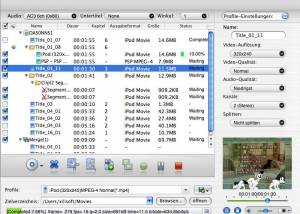 software - Xilisoft DVD Ripper Ultimate Mac 5.0.38.1218 screenshot