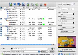 Xilisoft Video Converter Ultimate Mac screenshot