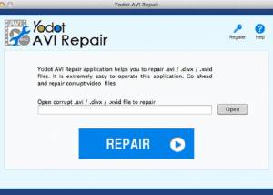 Yodot AVI Repair for Mac screenshot