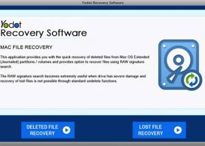 software - Yodot Mac File Recovery 2.0.2 screenshot