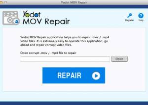 software - Yodot MOV Repair Mac 2.5 screenshot