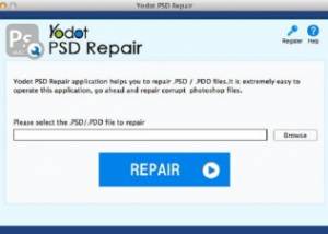 Yodot PSD Repair for Mac screenshot